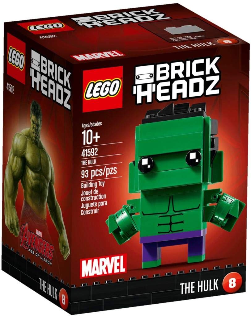 Конструктор LEGO BrickHeadz The Hulk 41592, фото №1