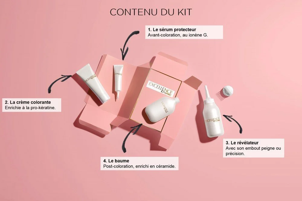 Краска для волос L'Oréal Paris Excellence Triple Care, фото №7 Краска для волос L'Oréal Paris Excellence Triple Care, фото №7