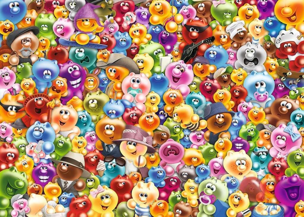 Пазл Ravensburger Challenge 1000 деталей, фото №2 Пазл Ravensburger Challenge 1000 деталей, фото №2