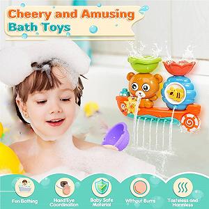 Игрушка для ванны 1 2 3 4 года, Водяная synthetic.ua - Фото 1