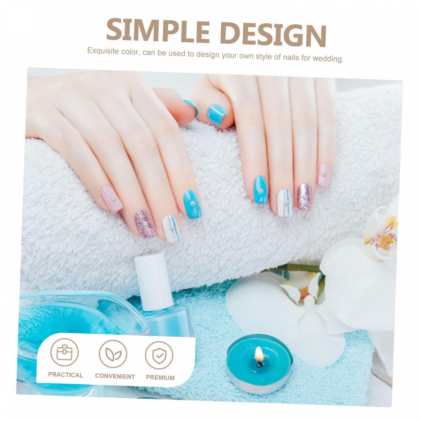 Намистини для нігтів FRCOLOR, підвіски, фото №4