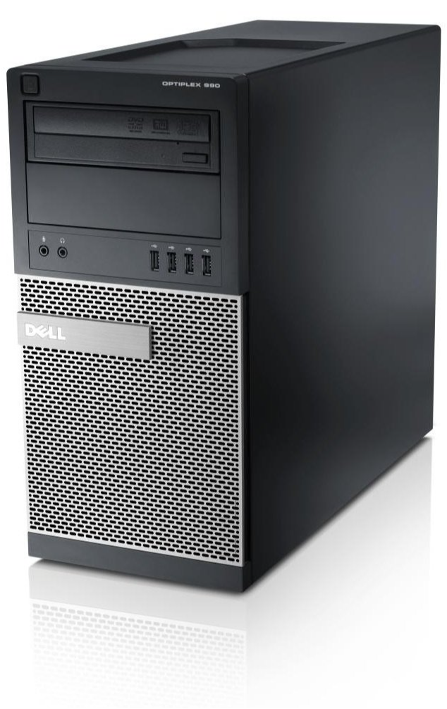 Компьютер Dell OptiPlex 990 / Intel Core i3-4150 / RAM 8GB/ SSD 128GB + HDD 512GB / LAN / Windows 10 / Черный, фото №3