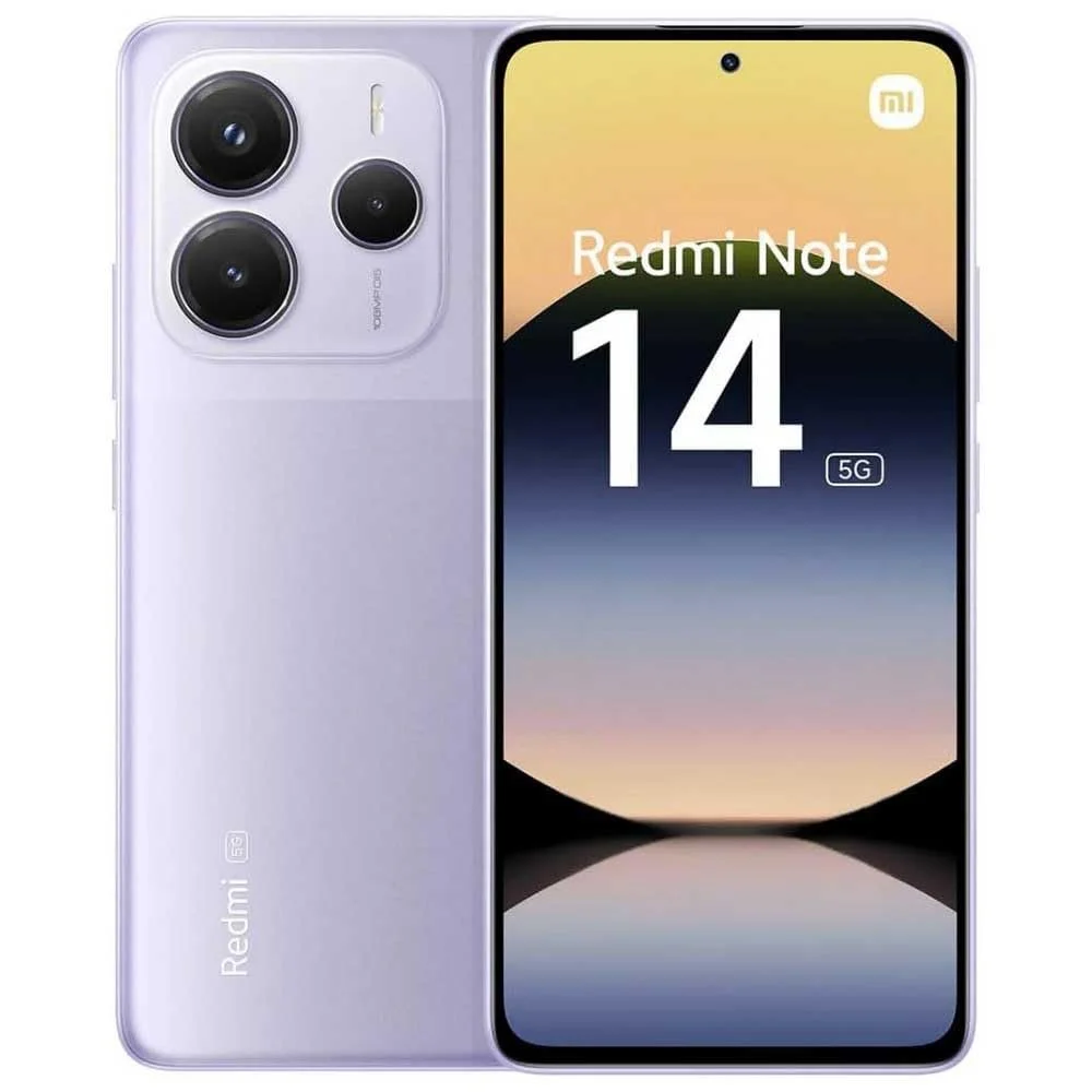 Смартфон Xiaomi Redmi Note 14 5G 8+256 ГБ 108 МП 5110 мАч 120 Гц Violet, фото №1