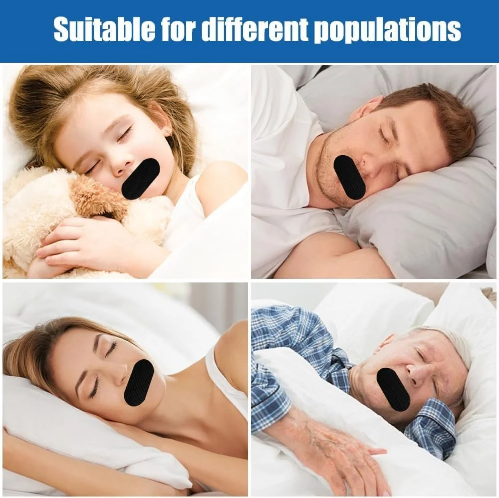 Смужка від хропіння The Close Mouth Tape, фото №3