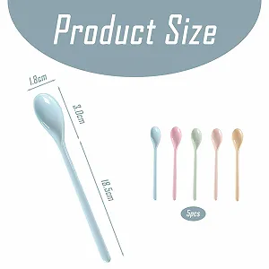 Набір пластикових ложок 5 шт. synthetic.ua - Фото 1