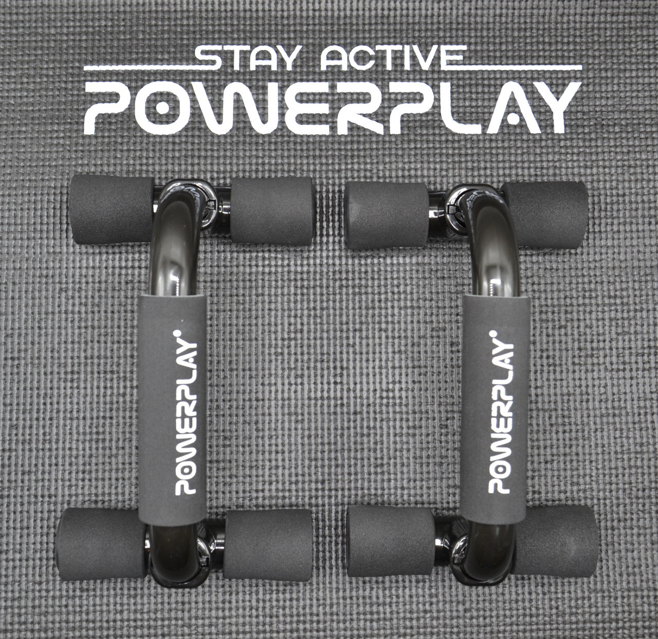 Упори для віджимань PowerPlay 4316 Push Up Bars пластикові Скошені, фото №8