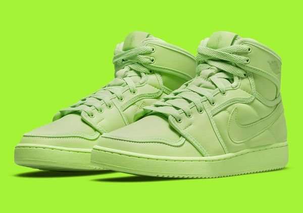 Кроссовки Jordan 1 Retro AJKO Billie Eilish Ghost Green, размер 45.5, фото №1