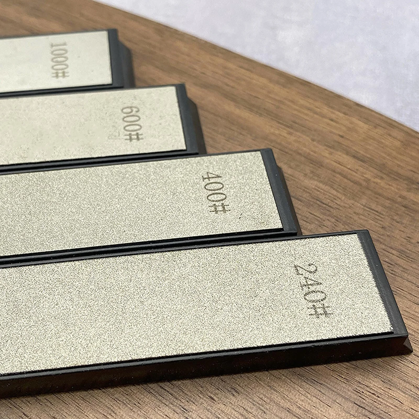 Система для заточування ножів 6 штук камені 180/400/1500/3000 грит, фото №5