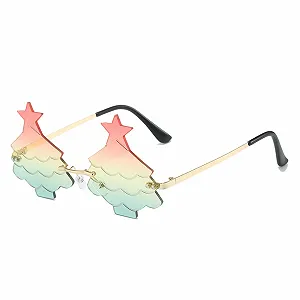 Солнцезащитные очки в форме дерева WDZAYXC - Фото 1