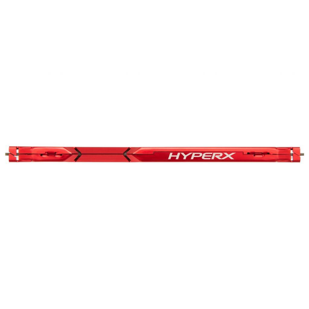Оперативна пам'ять для ПК DDR3 4Gb 1600 MHz HyperX Fury Red Kingston HX316C10FR4, фото №5