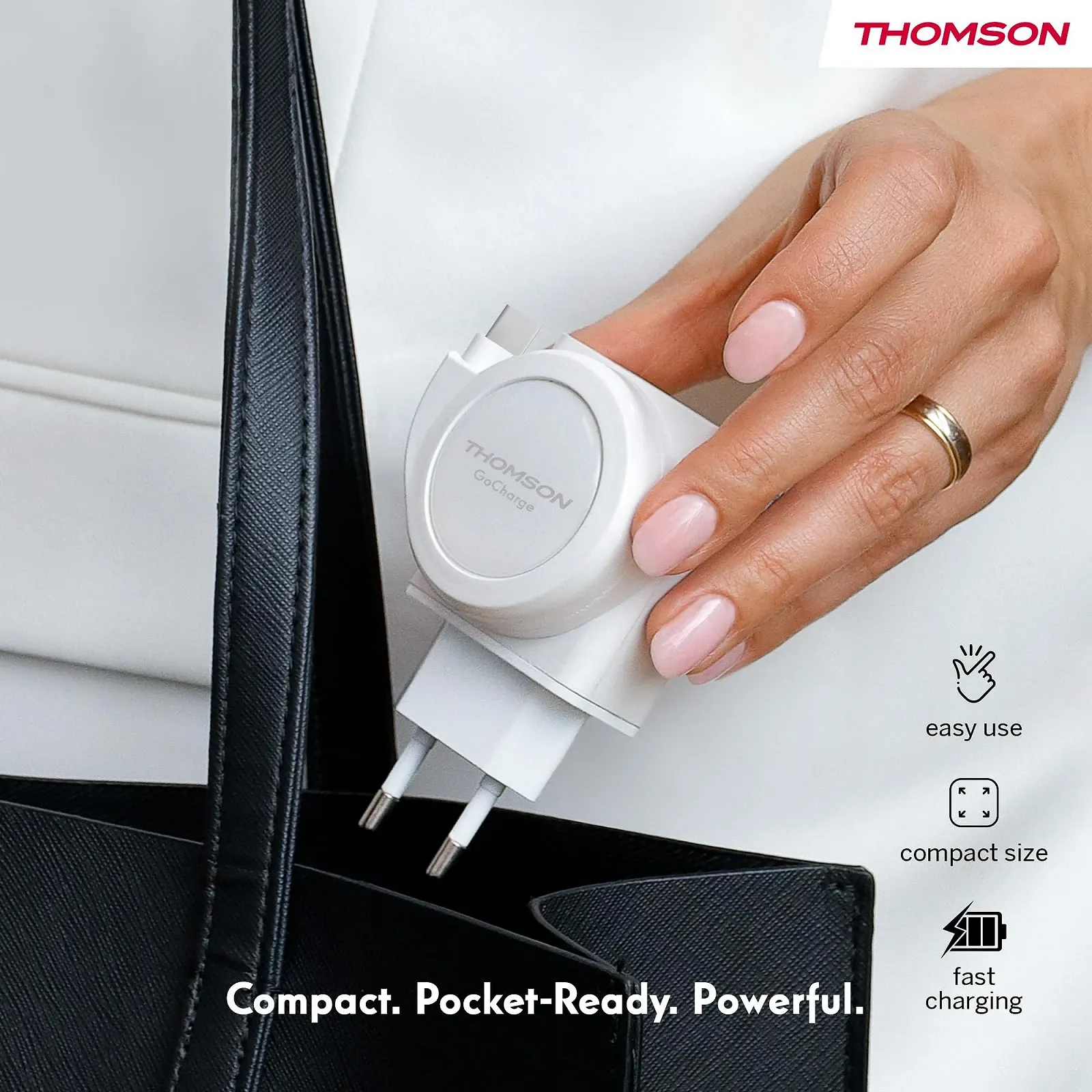 Цифровая фоторамка Thomson 15" 32 ГБ Bundle Fast Charger 22.5 Вт, фото №6 Цифровая фоторамка Thomson 15" 32 ГБ Bundle Fast Charger 22.5 Вт, фото №6