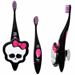 Набір звукова зубна щітка Monster High з тримачем 2 предмети на батарейках - Фото 1