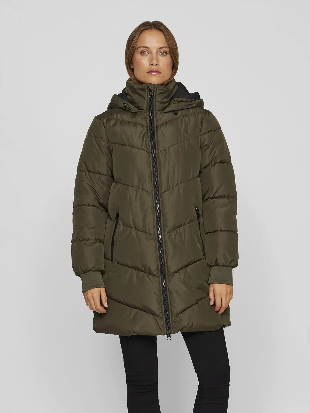 Пальто Vila С капюшоном Женское, фото №3 Пальто Vila С капюшоном Женское, фото №3