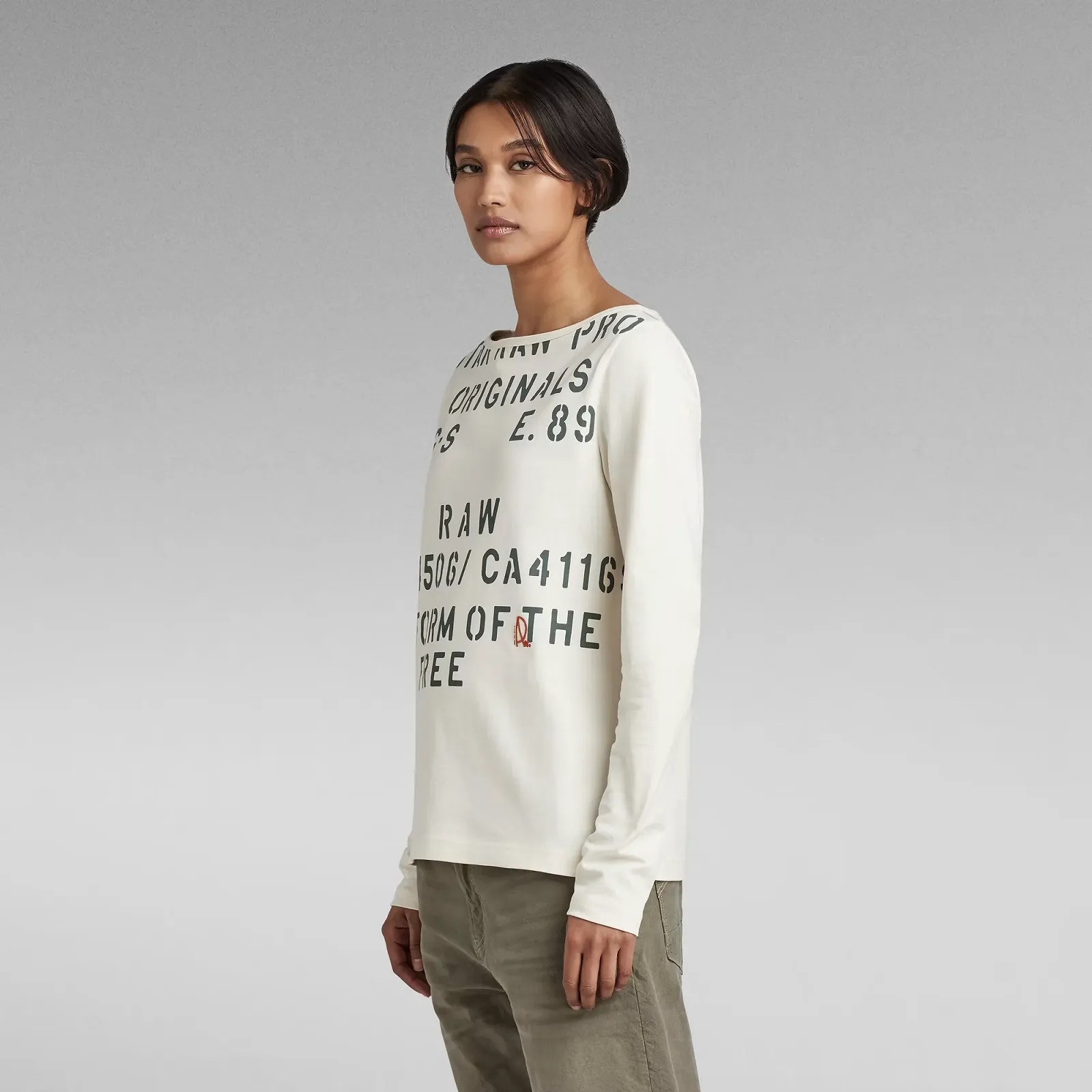 Жіночий топ G-Star RAW Stencil Graphic Top - S, фото №2 Жіночий топ G-Star RAW Stencil Graphic Top - S, фото №2