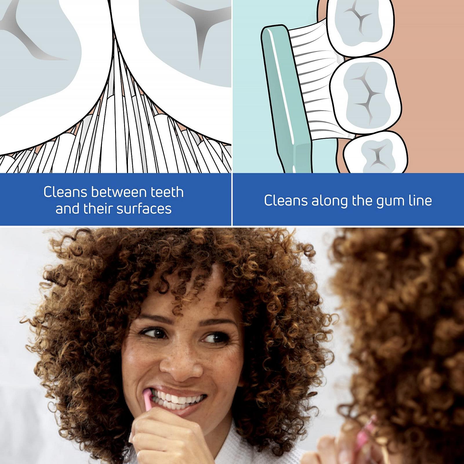 Зубна щітка TePe Gentle Care Extra Soft Світло-зелена, фото №4