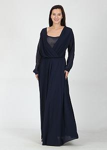 Платье Enna Levoni S Синий (ND-3785-1-Blue) - Фото 1