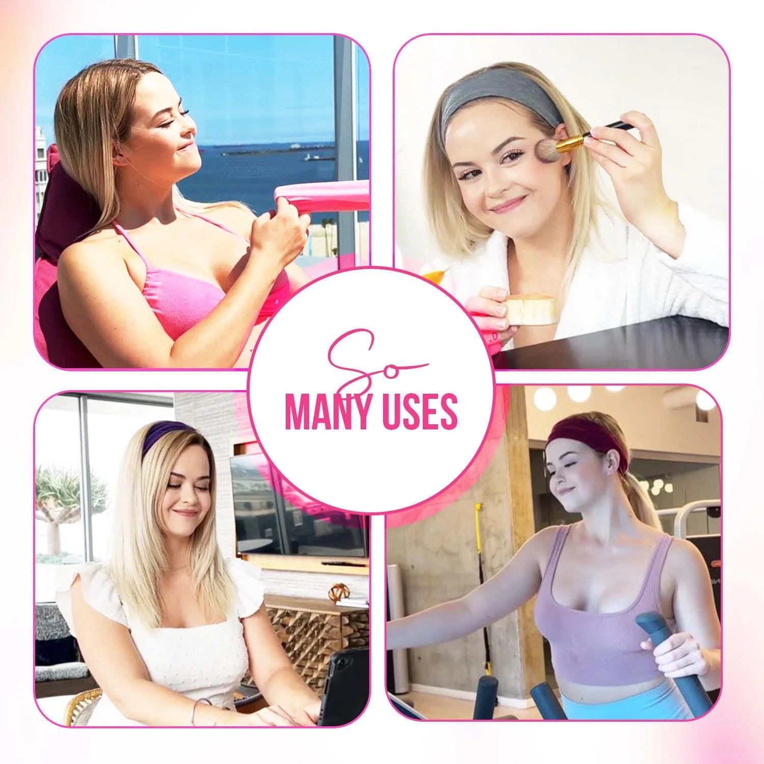 Пов'язка на голову Styla для волосся для жінок, фото №4 Пов'язка на голову Styla для волосся для жінок, фото №4