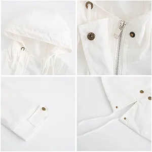 Куртка-вітровка жіноча з капюшоном Neon synthetic.ua - Фото 1