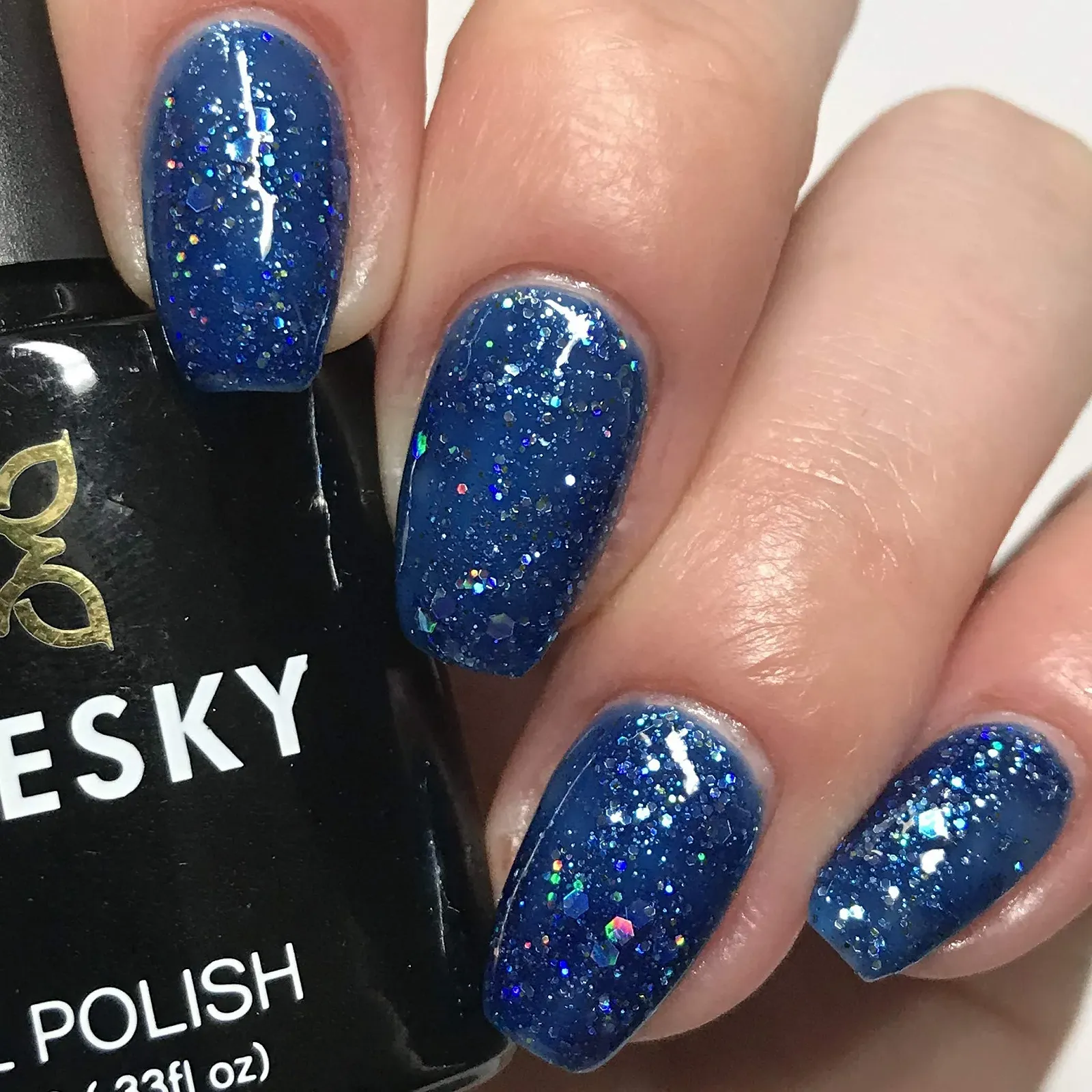 Гель-лак Bluesky Midnight Blue BLZ13, фото №2