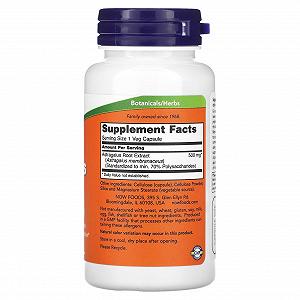 Специальный продукт NOW Astragalus Extract 500 mg Veg Capsules 90 капсул 4384301717 synthetic.ua - Фото 1