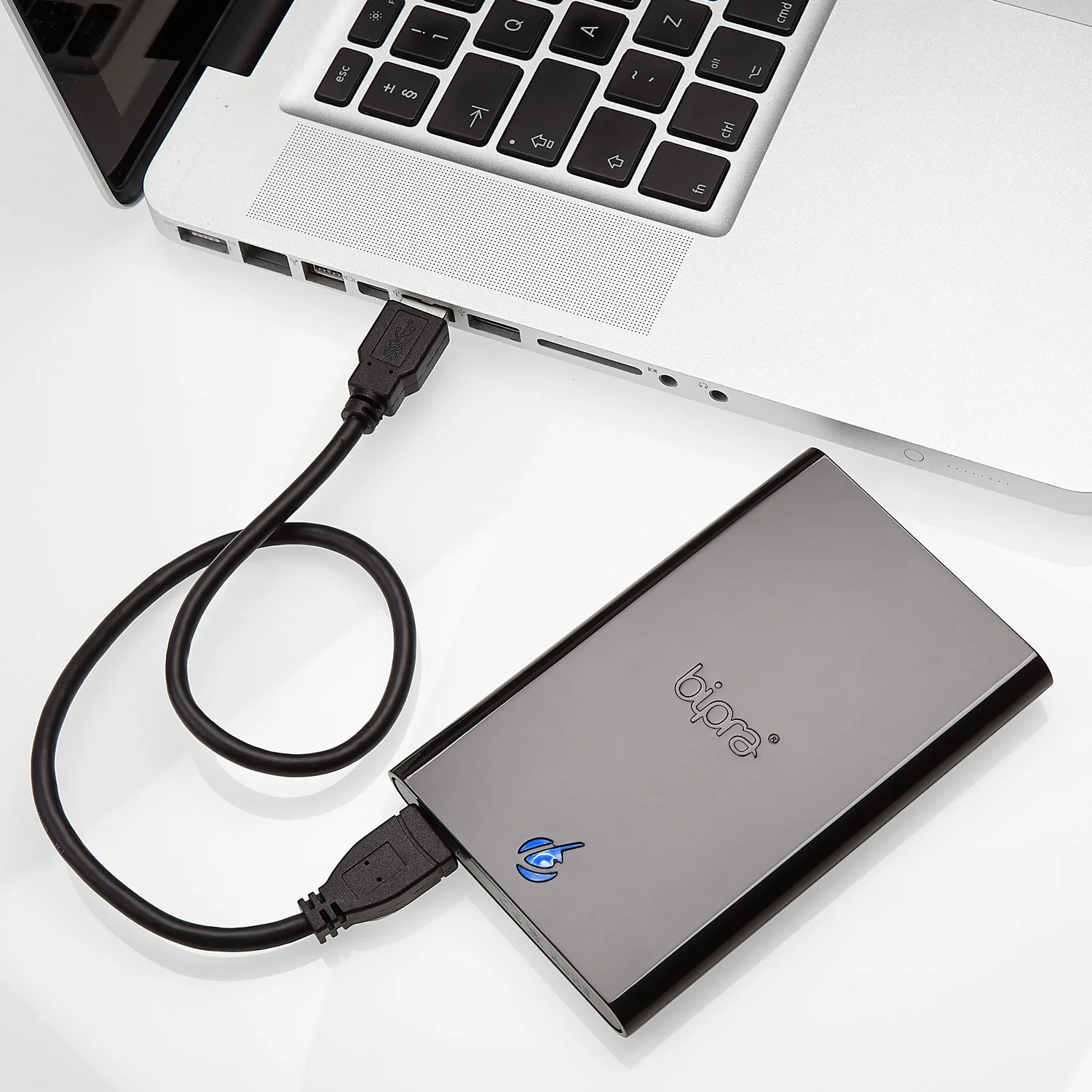 Внешний жесткий диск S2 2.5 дюйма USB 2.0 NTFS 40GB Black, фото №2