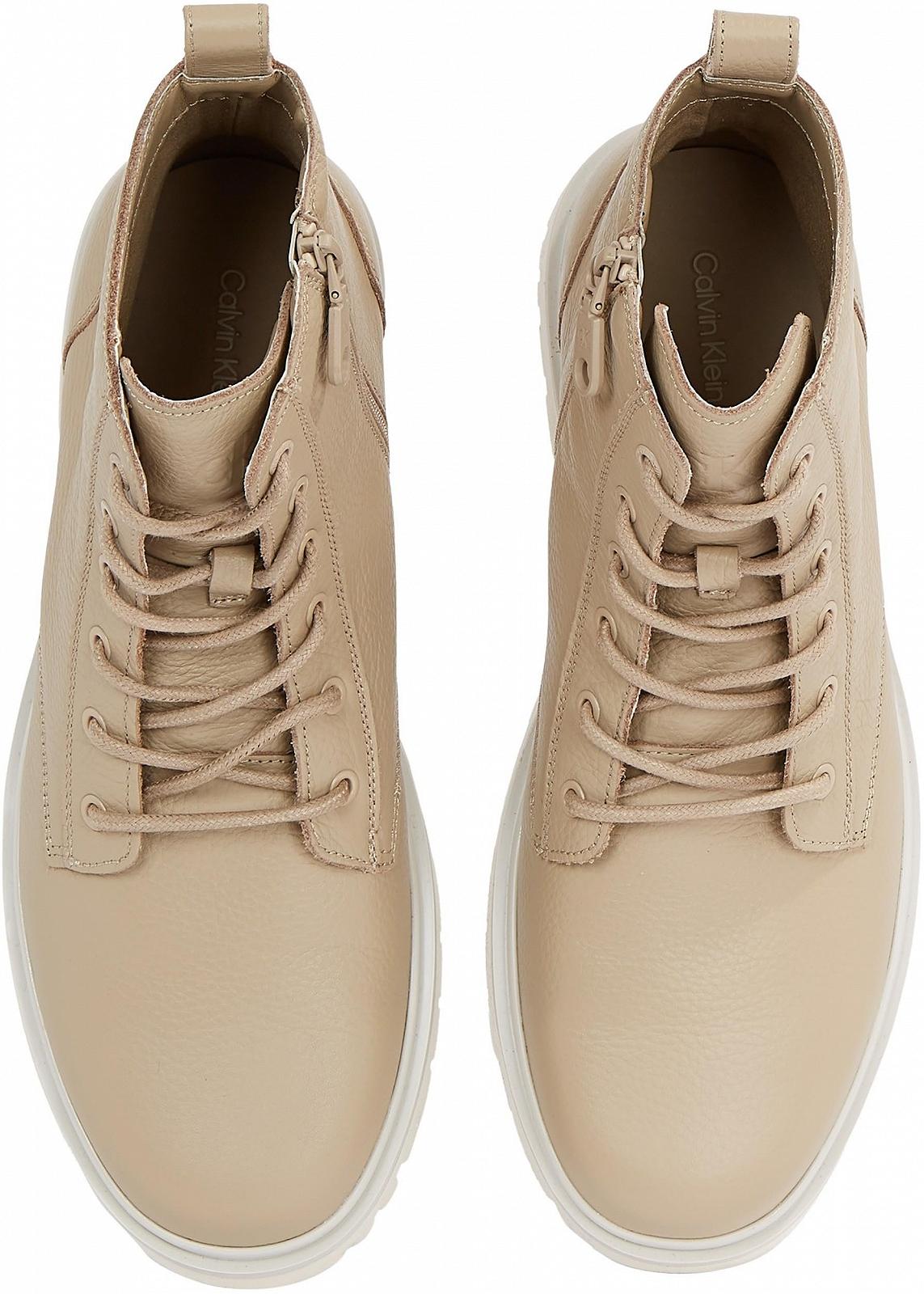Ботинки Calvin Klein Eva Mid Laceup Tumbled Ym0ym01174, фото №4