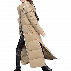 Пальто Sawmew Зимове Довге Тепле стьобане з капюшоном synthetic.ua - Фото 1