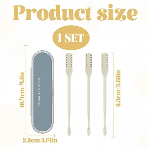 Тример для носа Double-Sided Portable Manual 360° Rotating synthetic.ua - Фото 1