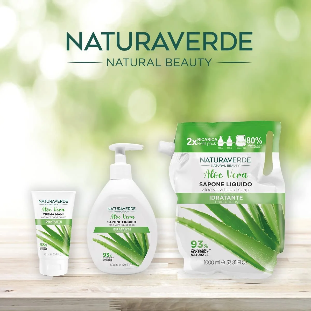 Крем для рук Naturaverde Natural Beauty увлажняющий с алоэ вера 75 мл, фото №3
