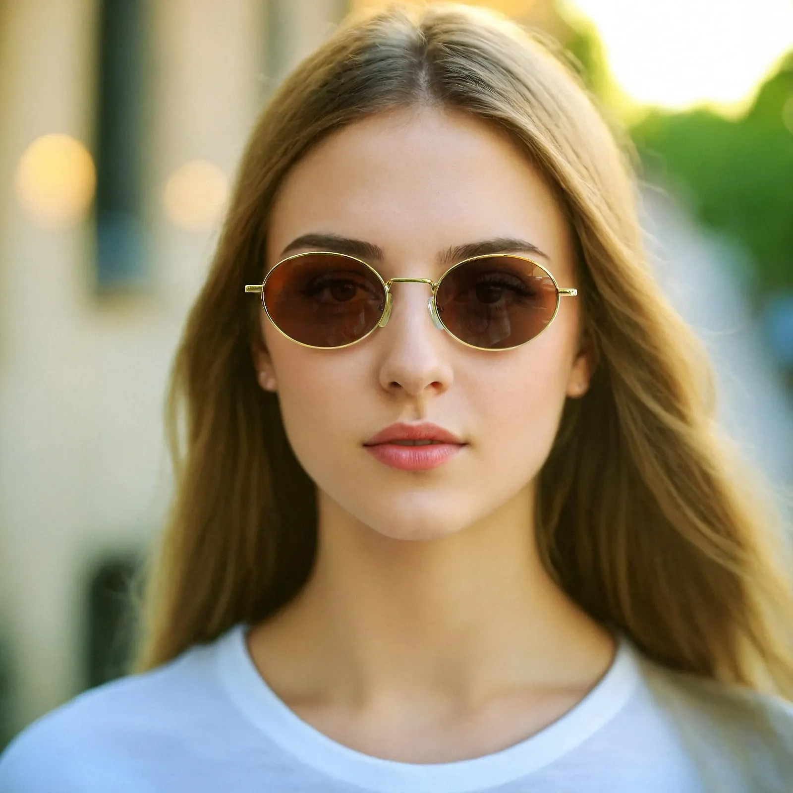 Овальні ретро сонцезахисні окуляри ZENOTTIC для жінок та чоловіків UV400 Поляризовані, фото №2