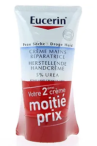 Крем для рук Eucerin Repairing 5% Urea, 2 x 75 мл - Фото 1