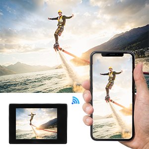 Екшн-камера Greatop 4K / 40Мп / 4K / 120fps / Wi-Fi / Водонепроникна / Чорна, фото №5