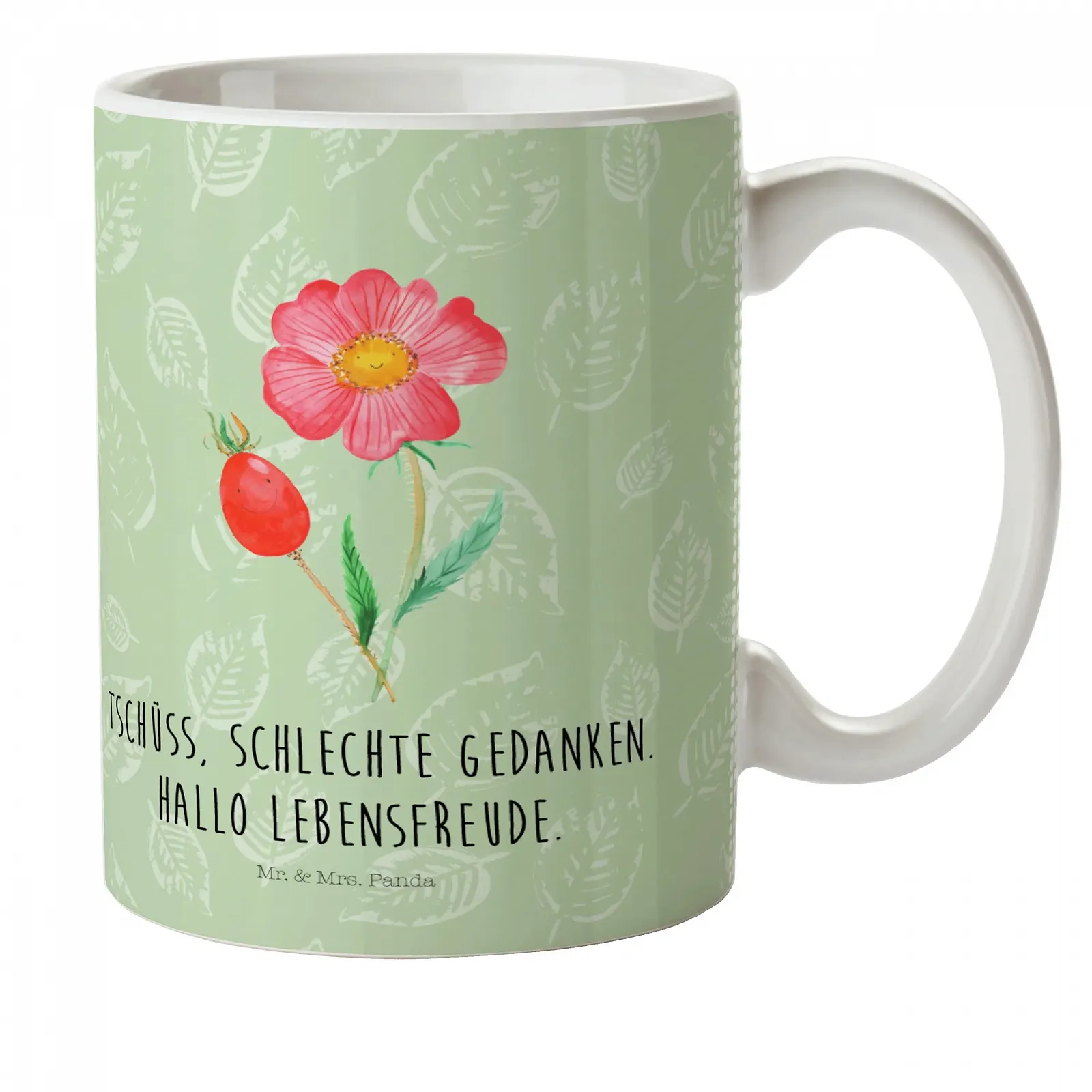 Детская кружка Цветок Шиповник Mr. & Mrs. Panda, фото №1 Детская кружка Цветок Шиповник Mr. & Mrs. Panda, фото №1