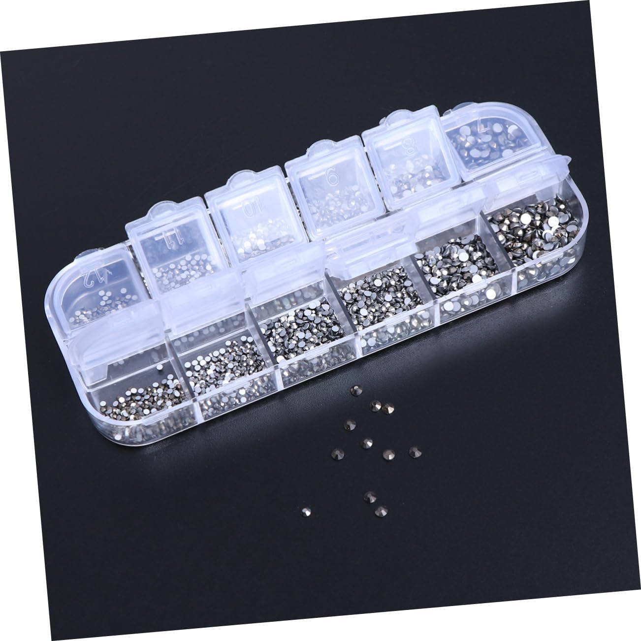 Стразы Круглые COHEALI 10080 шт., фото №4