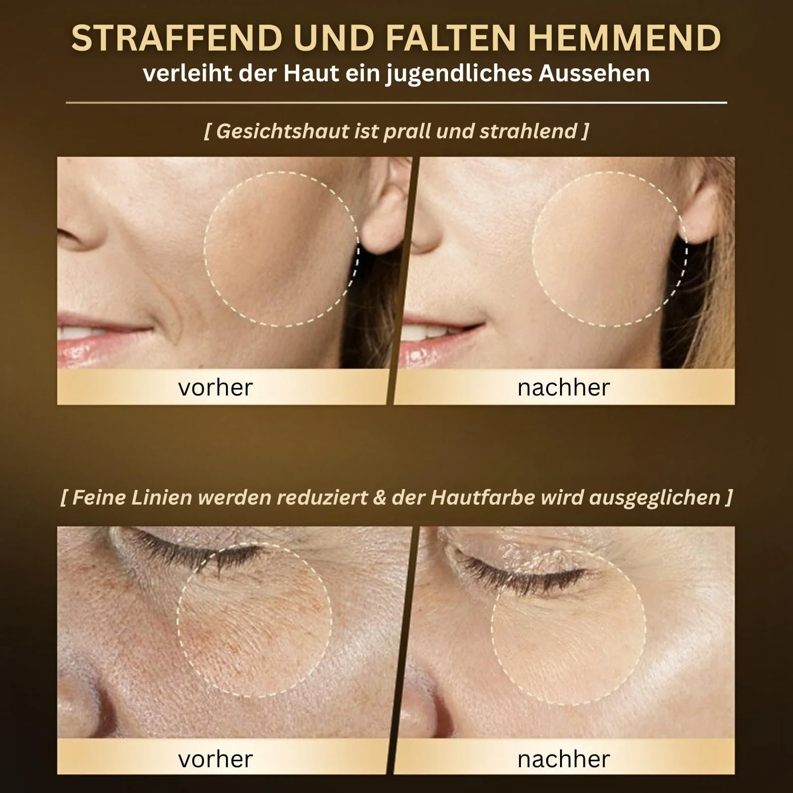 Тканинна Маска для обличчя Golden Honeycomb Anti-Ageing з екстрактом медових стільників, 6 шт, фото №5