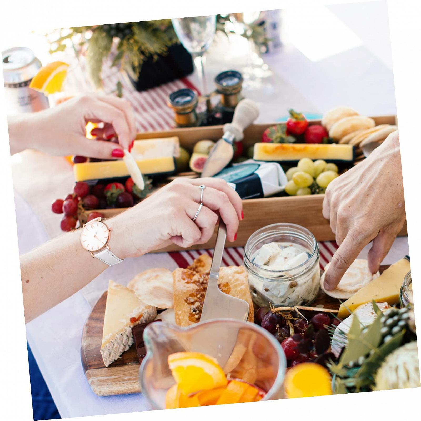 Жіночий Годинник Healvian Аналоговий з Римськими Цифрами Білий Ремінець, фото №4