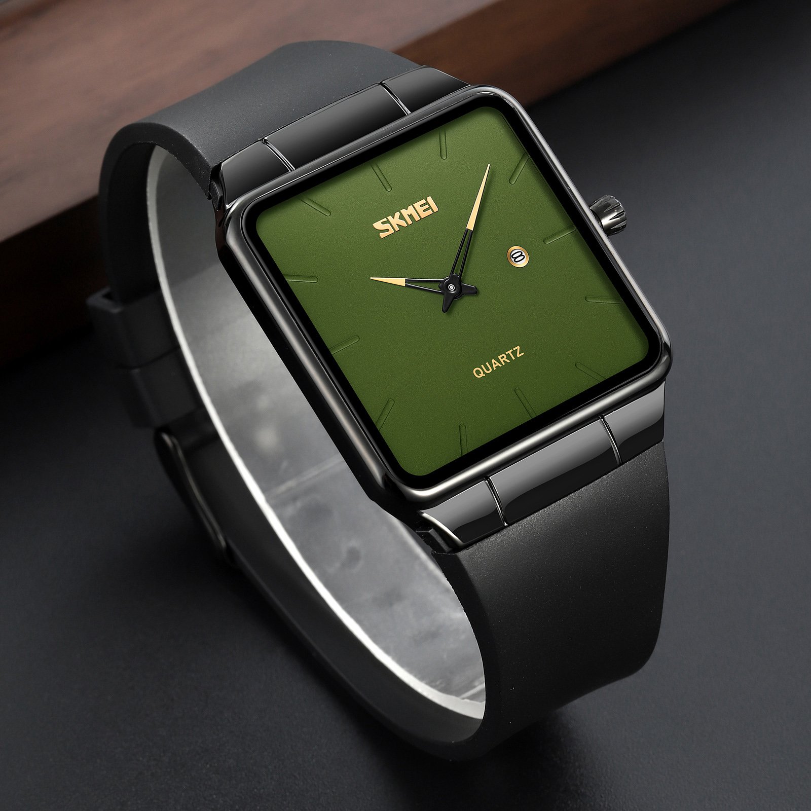 Годинник Skmei 1961 Black-Green, фото №4
