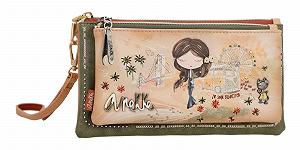 Кошелек Anekke Peace & Love RFID Camel верблюжий в стиле бохо synthetic.ua - Фото 1