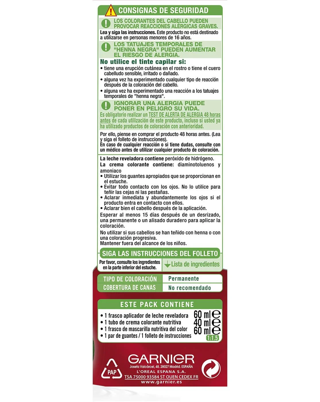 Фарба Garnier Nutrisse Creme 6,60 Червоний Вібруючий, фото №4 Фарба Garnier Nutrisse Creme 6,60 Червоний Вібруючий, фото №4