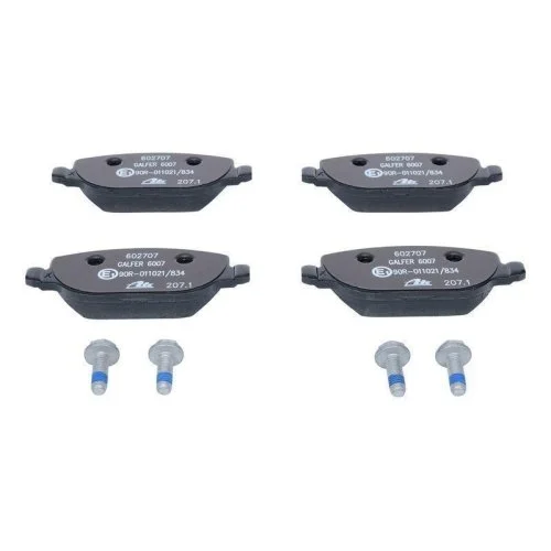 Комплект тормозных колодок, дисковый тормоз ATE 13.0460-2707.2 для FIAT, задний мост, фото №2