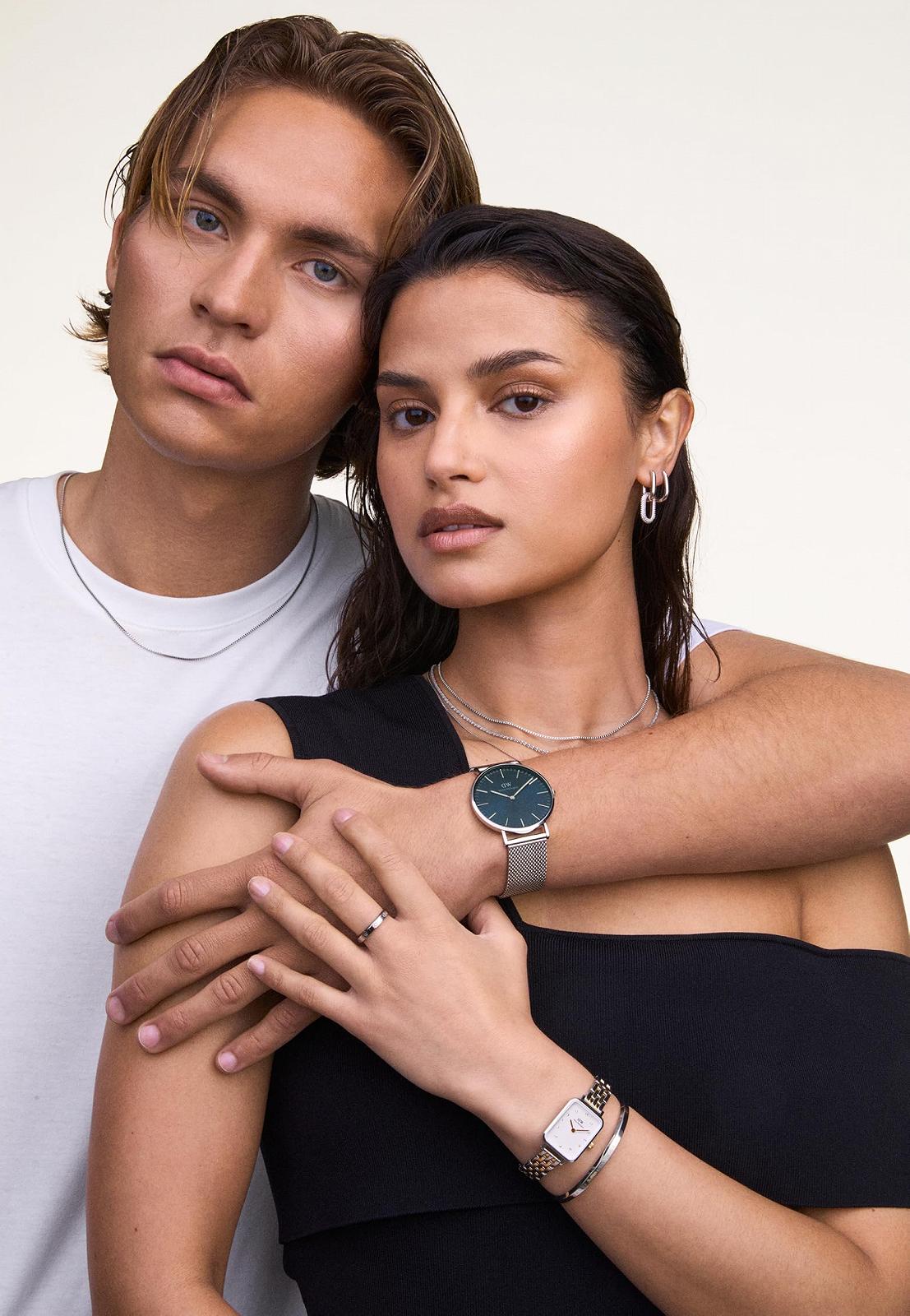 Часы Daniel Wellington Quadro 20x26мм Серебристый, фото №5