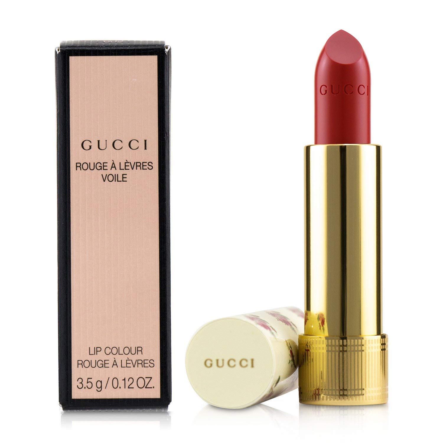 Помада Gucci А Levres Voile - №25 Goldie Red 3.5 г, фото №2