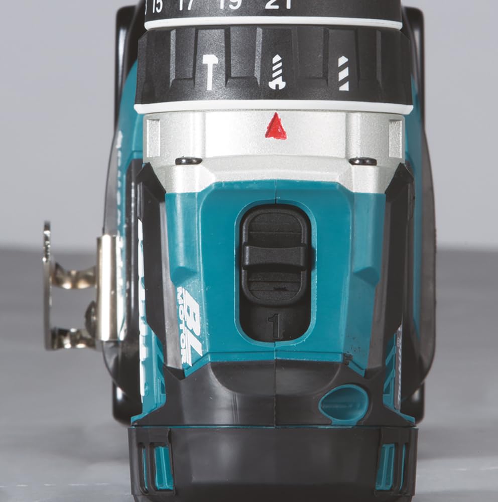 Отвёртка Makita DHP484RTJ Аккумуляторная Ударная 18 В/5,0 А·ч, 2 Аккумулятора, Зарядное в MAKPAC 450 Вт, 18 В, Синий, Серебряный, фото №3