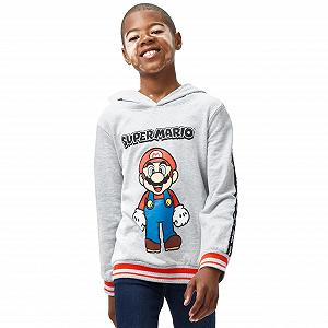 Худі Super Mario Luigi Pullover для хлопчиків Офіційний мерч Mario synthetic.ua - Фото 1