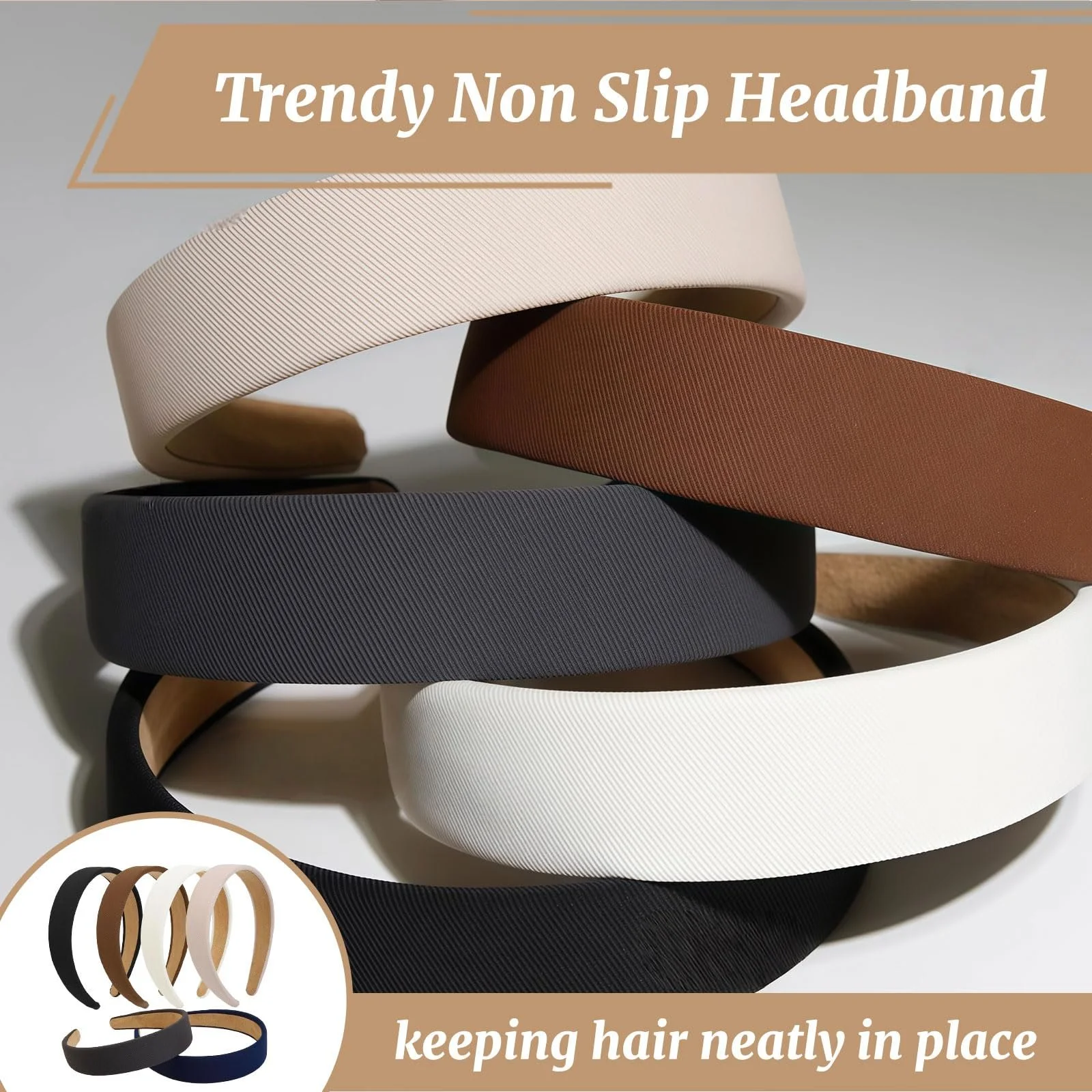 Жіночий Елегантний Обруч Широкий, фото №4 Жіночий Елегантний Обруч Широкий, фото №4