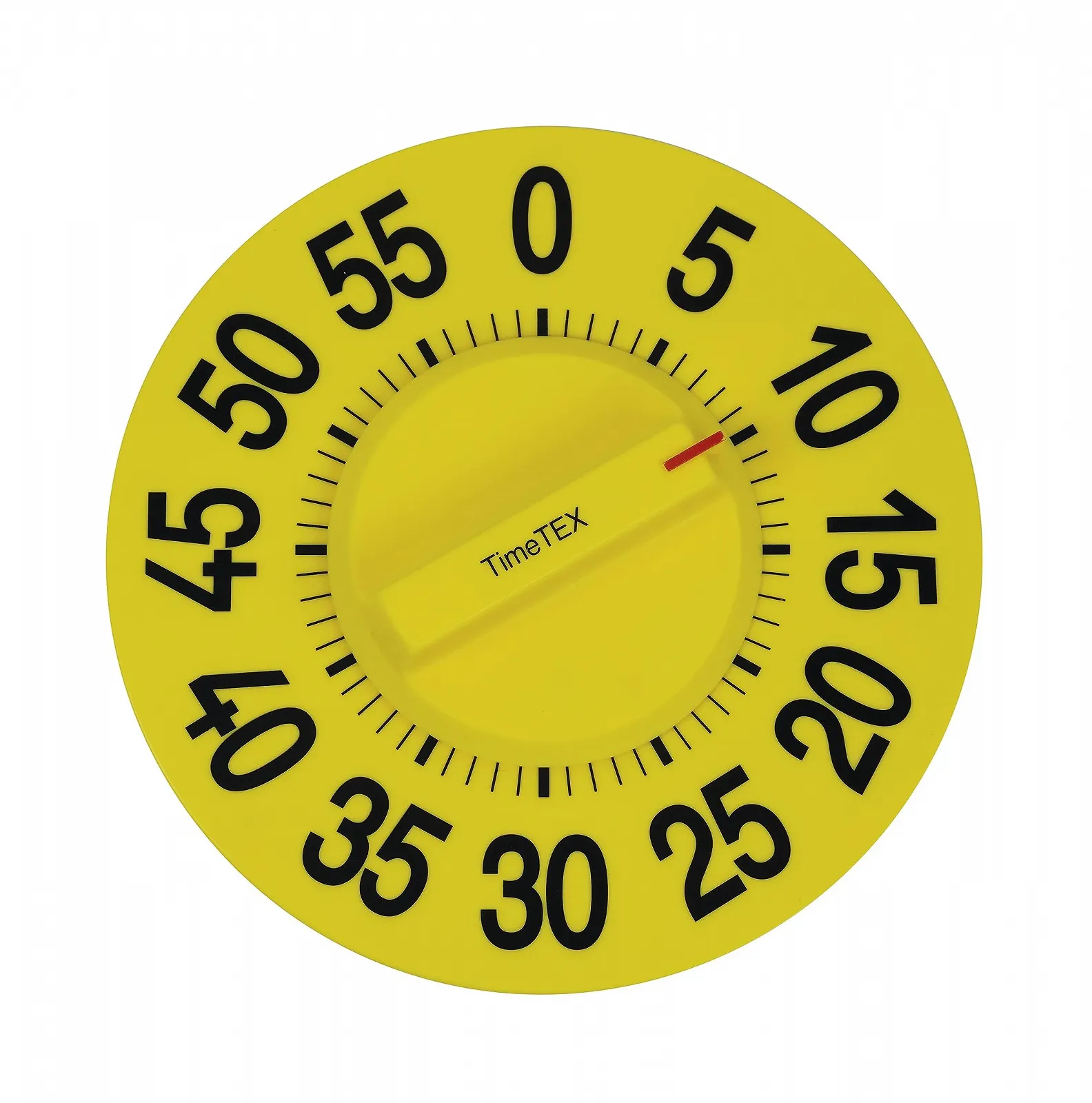 Магнитный таймер TimeTEX Blackboard Time Clock XL механический диаметр 20 см Желто-черный, фото №2