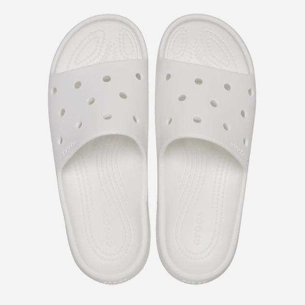 Тапочки UNI CLASSIC SLIDE V2 209401-100 CROCS M4/W6  Білий 37, фото №5