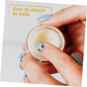 Набор подвесок для ногтей 200 штук Металлические подвески для ногтей для женщин и девушек для акрилового геля и дип synthetic.ua - Фото 1