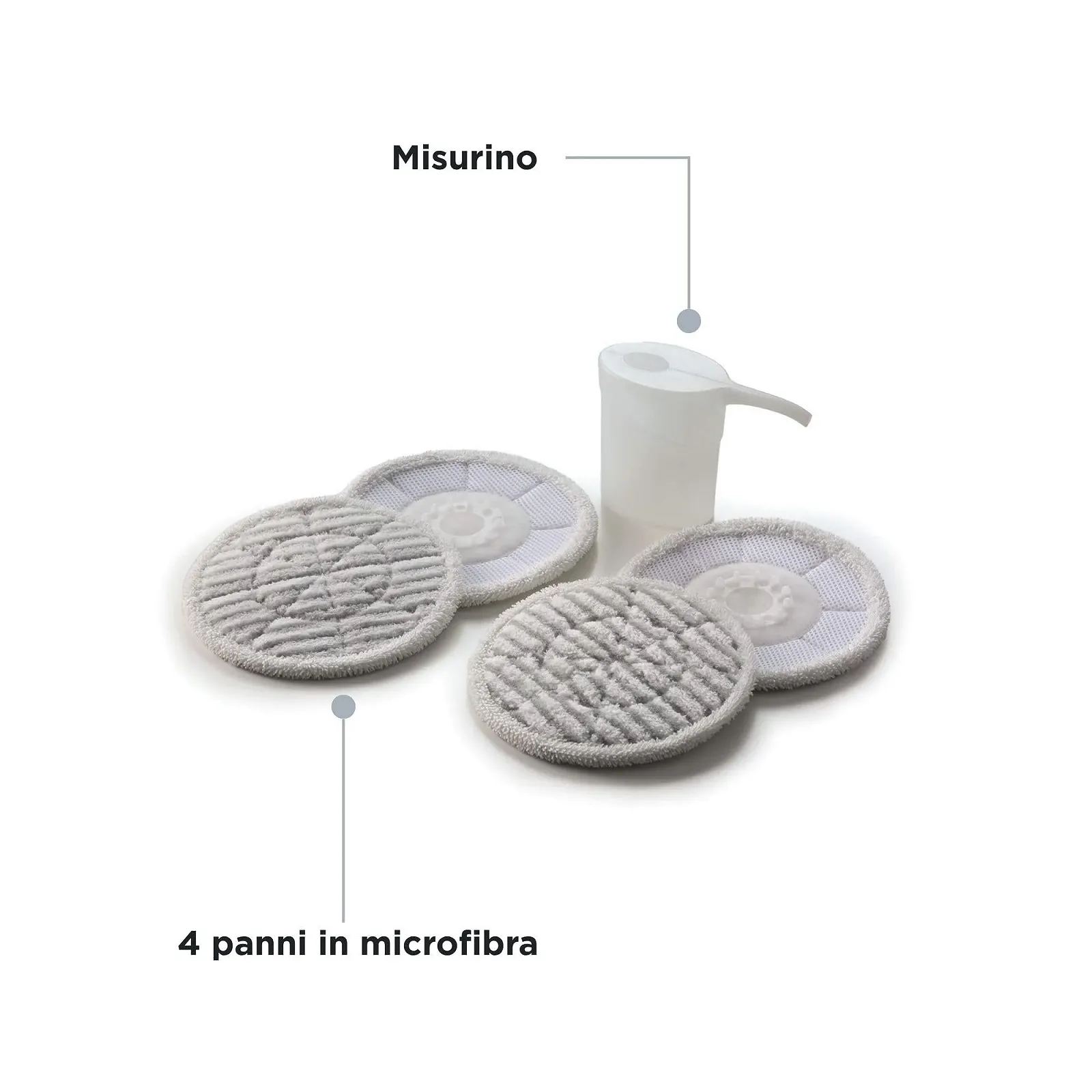 Пароочисник Ariete 4178 Dual Scrub 1200 W 400 мл 2 швидкості 4 серветки Синій, фото №3