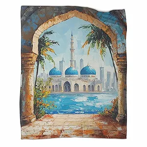 Покривало Stahl Microfaser Wohndecke Tagesdecke Fleece Скандинавська - Фото 1